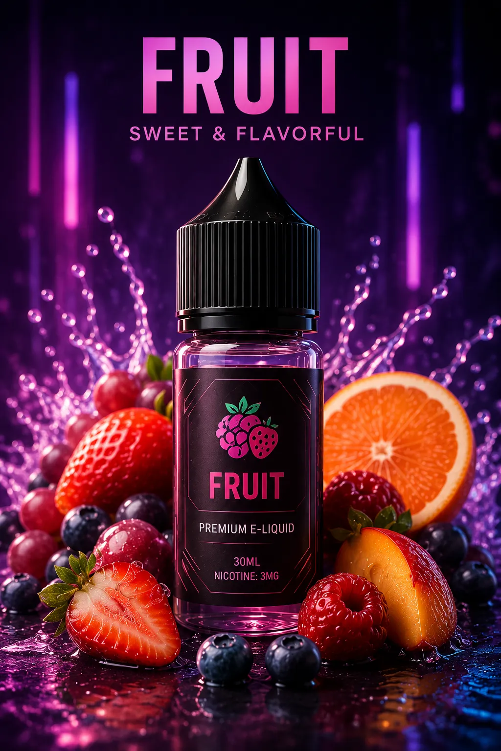 Realistic Fruit Blending